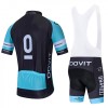 Tenue Maillot + Cuissard à Bretelles 2020 Leopard Pro Cycling N001